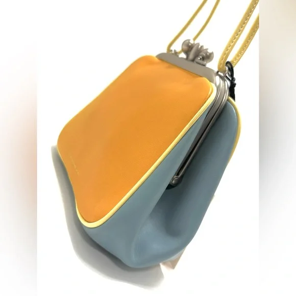 🦖 RARE Coach 1941 Rexy Dinosaur Kisslock Frame Bag in Glovetanned Leather - Picture 5 of 16